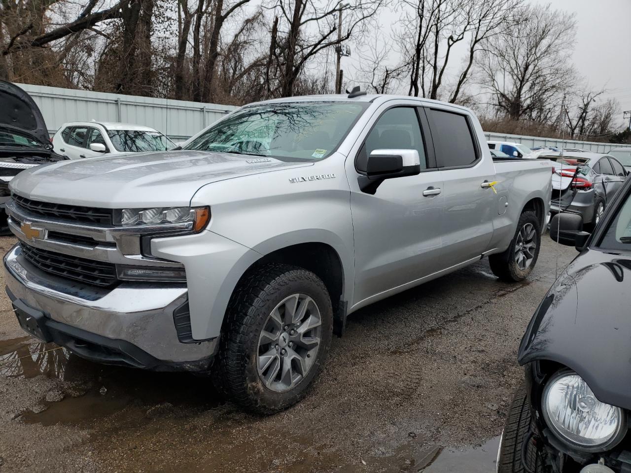 chevrolet silverado 2021 3gcuydet0mg161955