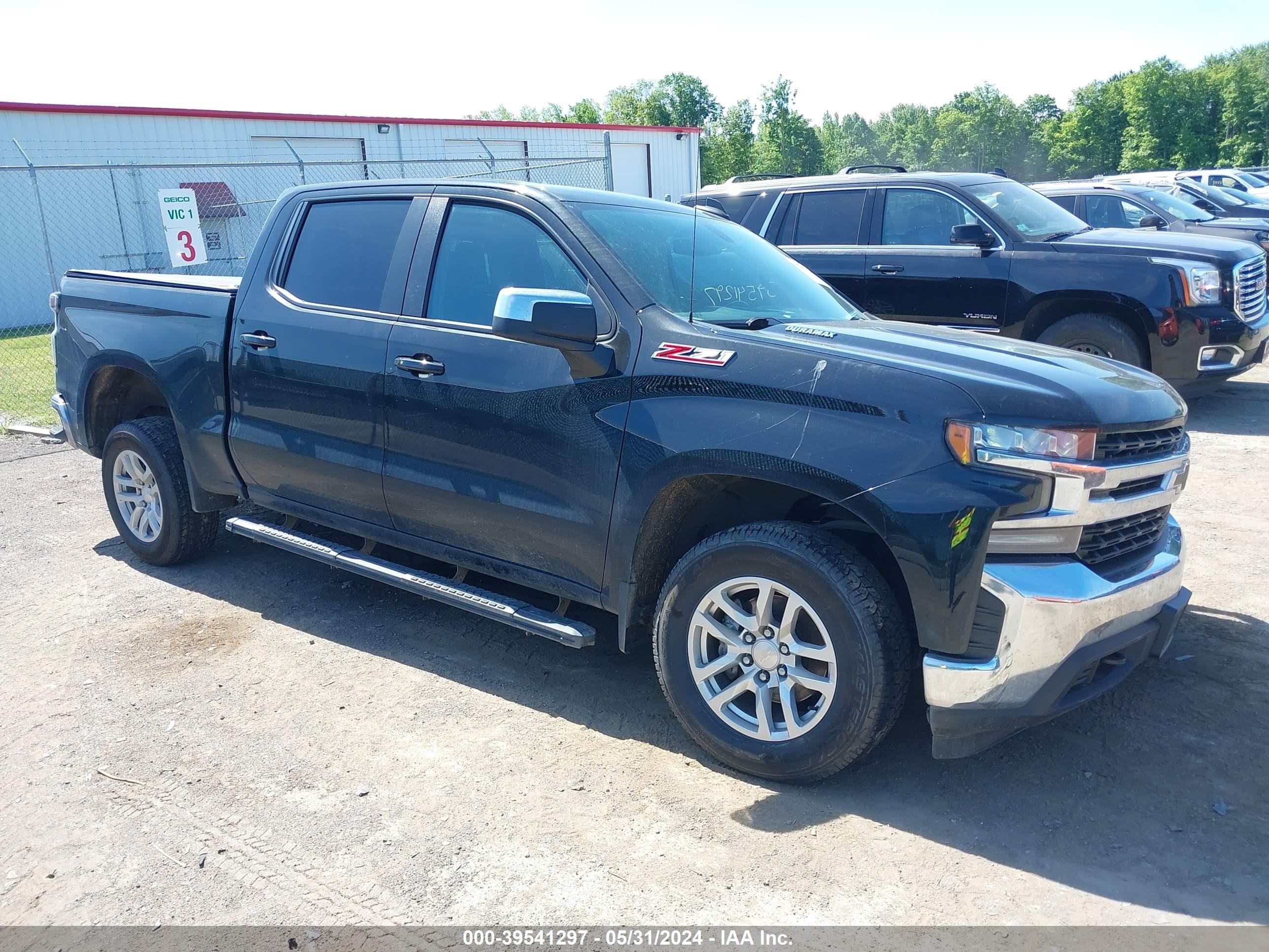 chevrolet silverado 2021 3gcuydet1mg350291