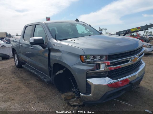 chevrolet silverado 2021 3gcuydet4mg286201