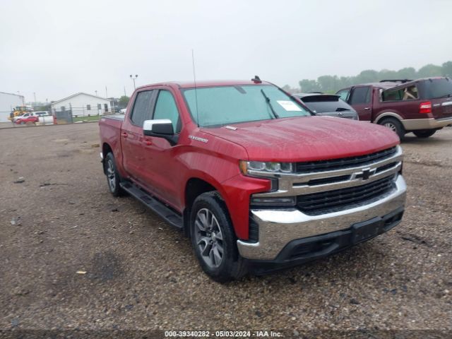 chevrolet silverado 1500 2021 3gcuydet9mg214376