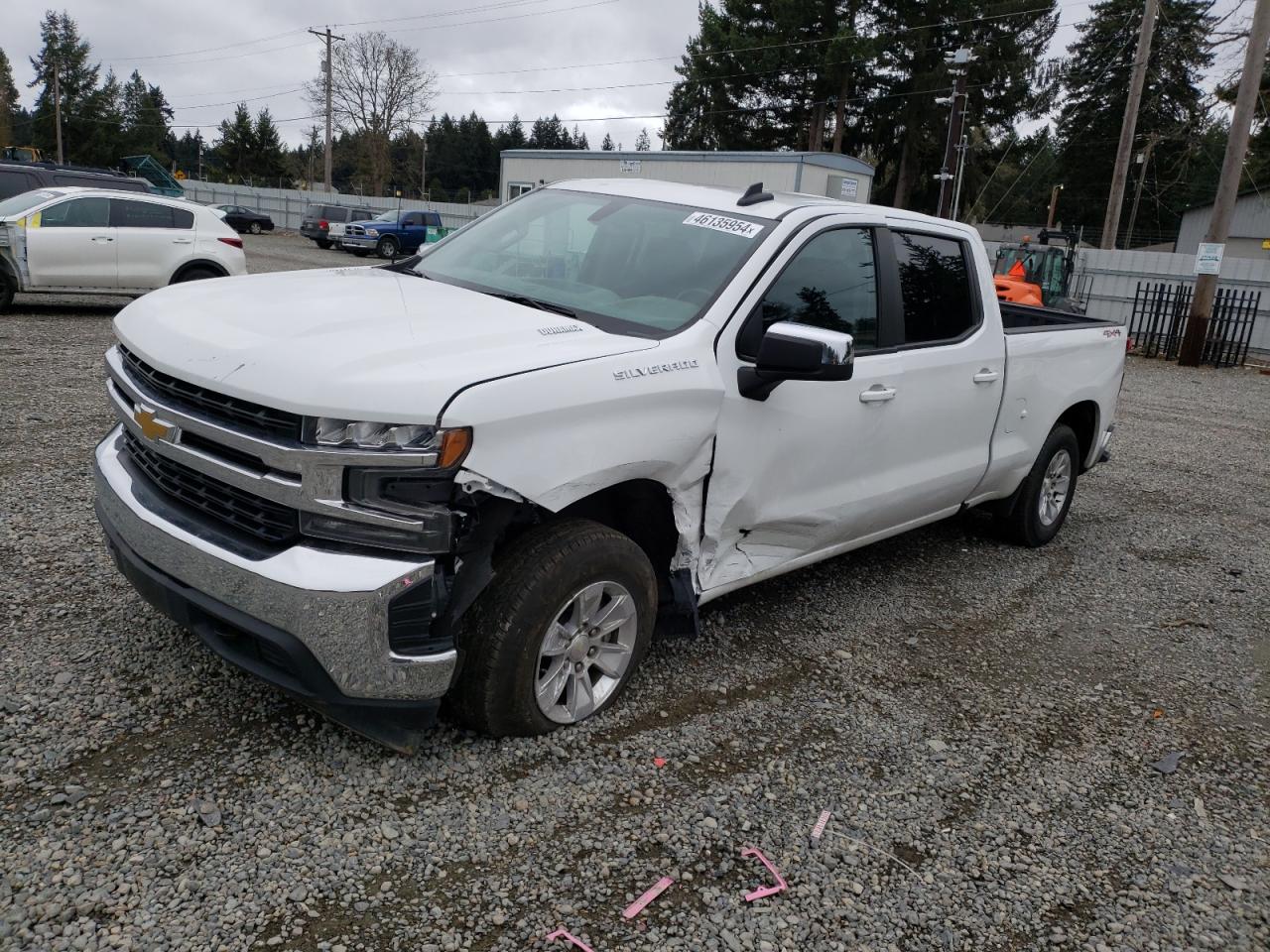 chevrolet silverado 2021 3gcuydet9mg443186