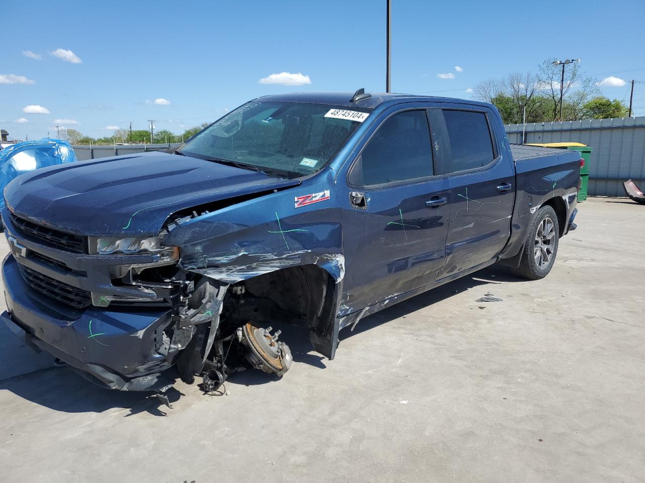 chevrolet silverado 2020 3gcuyeed3lg428731