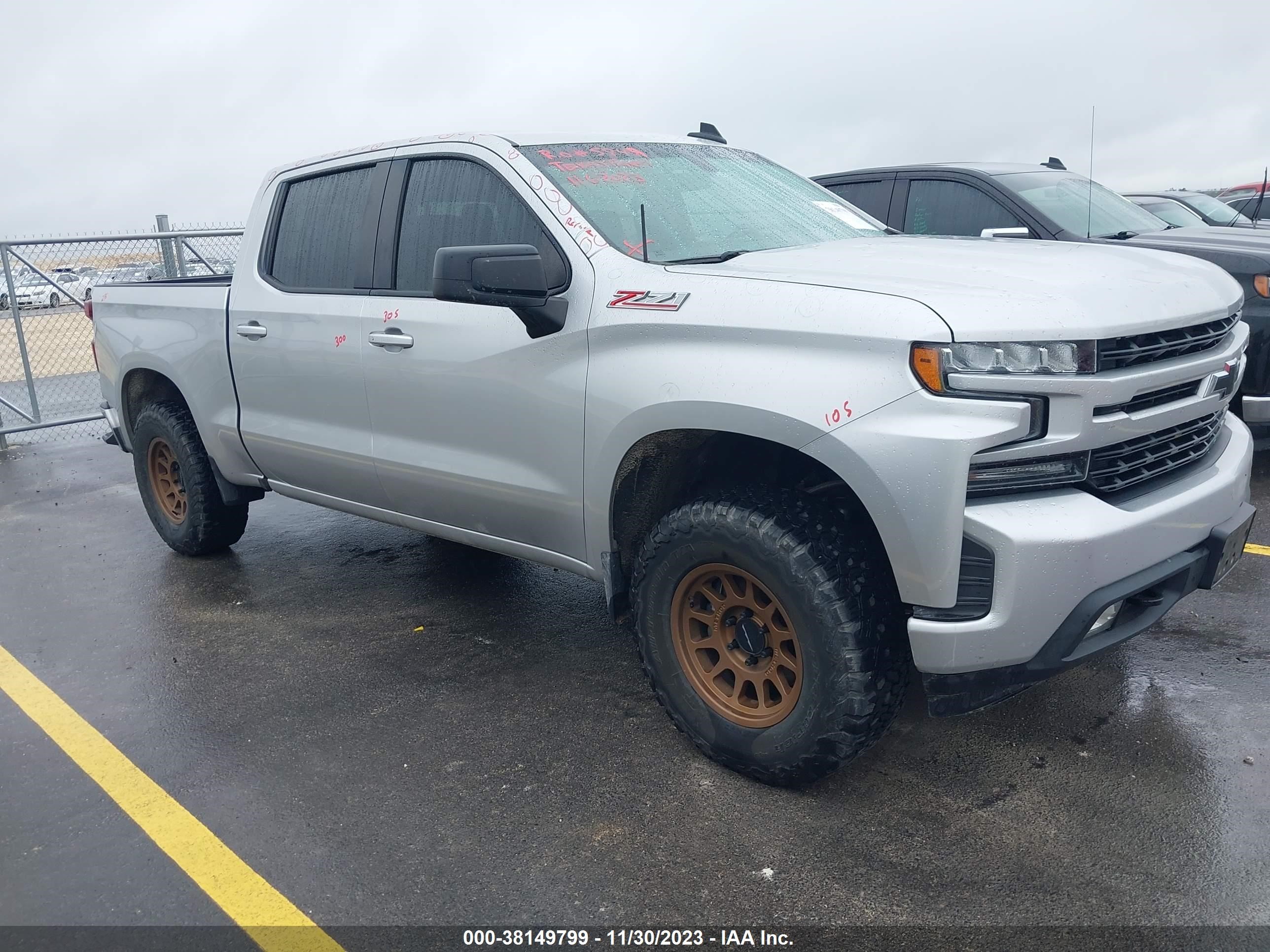 chevrolet silverado 2019 3gcuyeed5kg110611