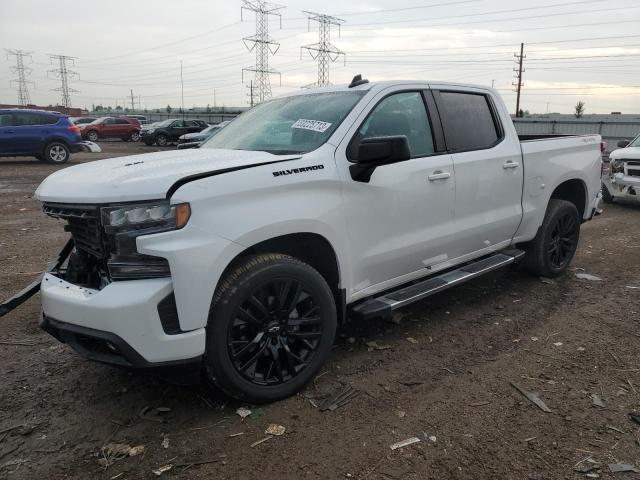 chevrolet silverado 2021 3gcuyeel1mg407854