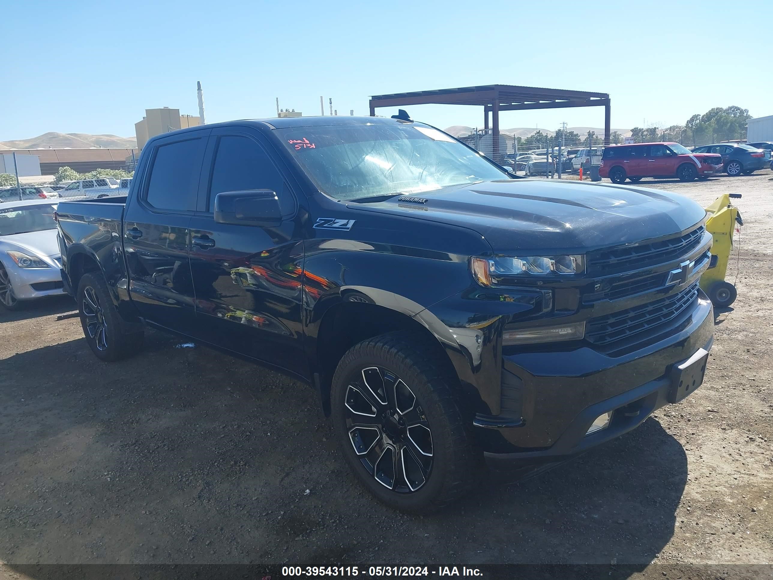 chevrolet silverado 2021 3gcuyeet0mg359277