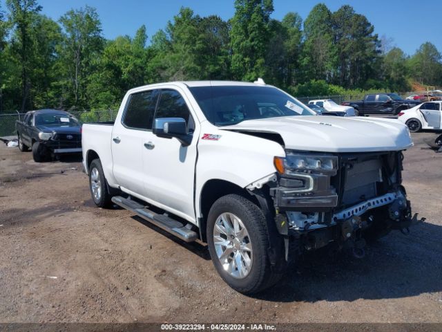 chevrolet silverado 1500 ltd 2022 3gcuygel3ng149947