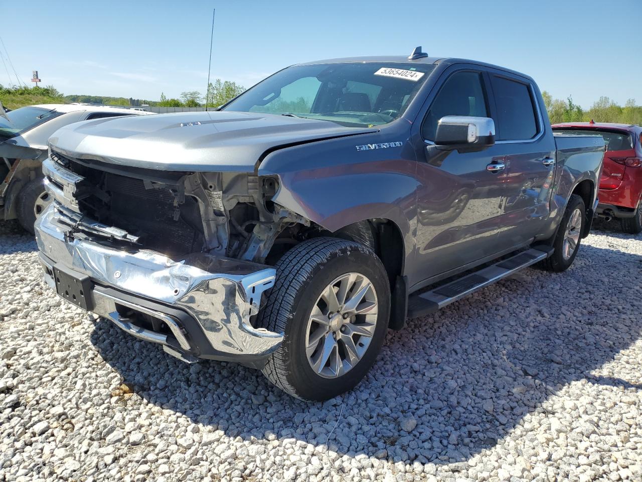 chevrolet silverado 2020 3gcuygel8lg297184