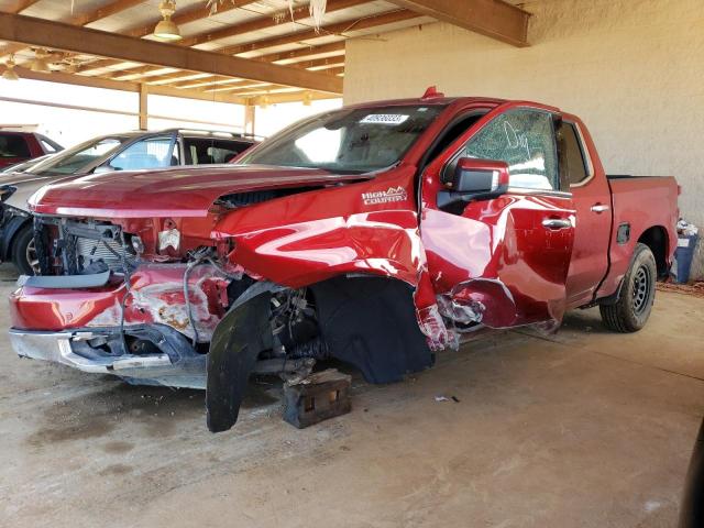 chevrolet silverado 2021 3gcuyhed7mg155652