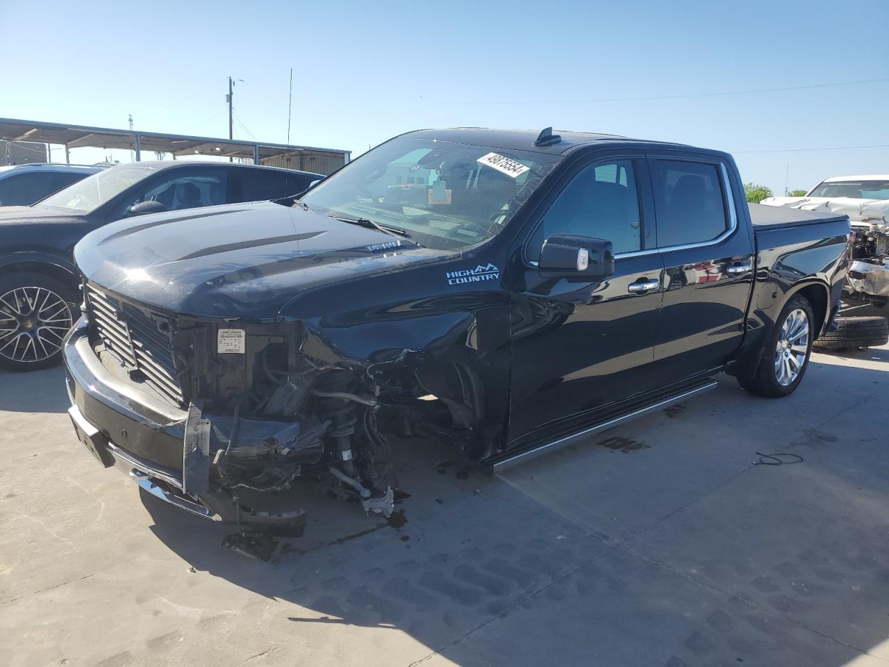 chevrolet silverado 2021 3gcuyhet7mg310322