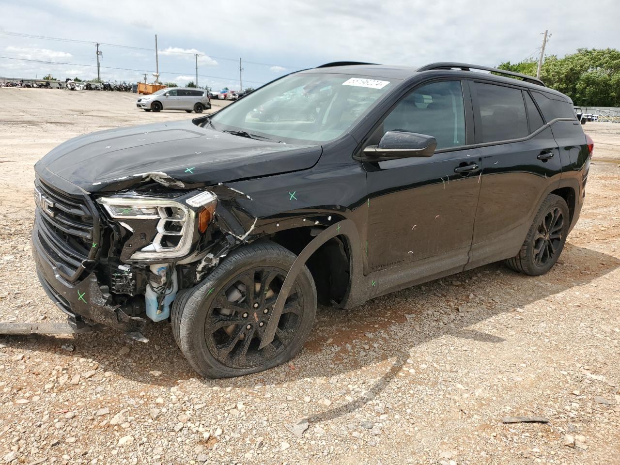 gmc terrain 2022 3gkalmev8nl257154