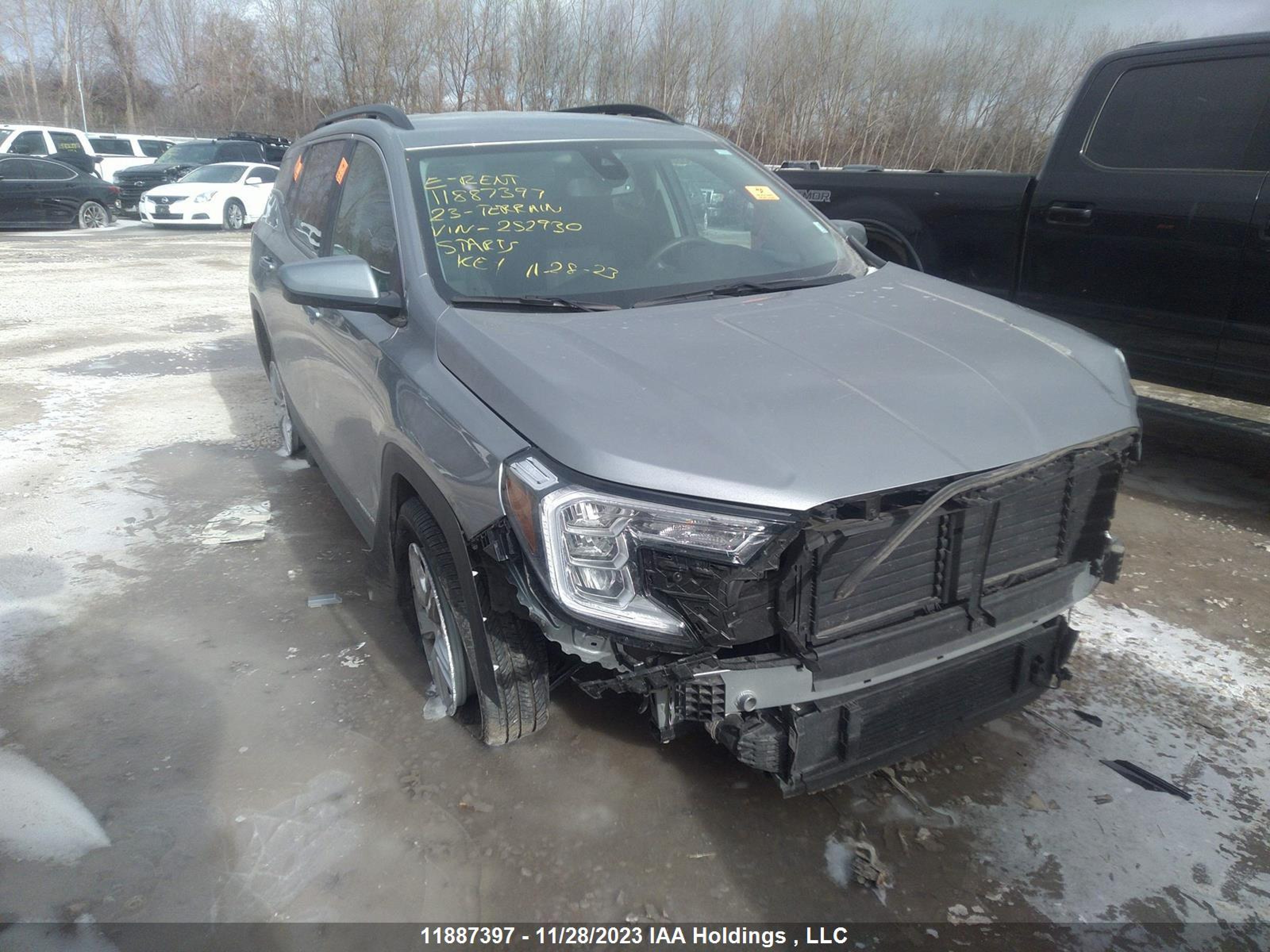 gmc terrain 2023 3gkalteg3pl252930