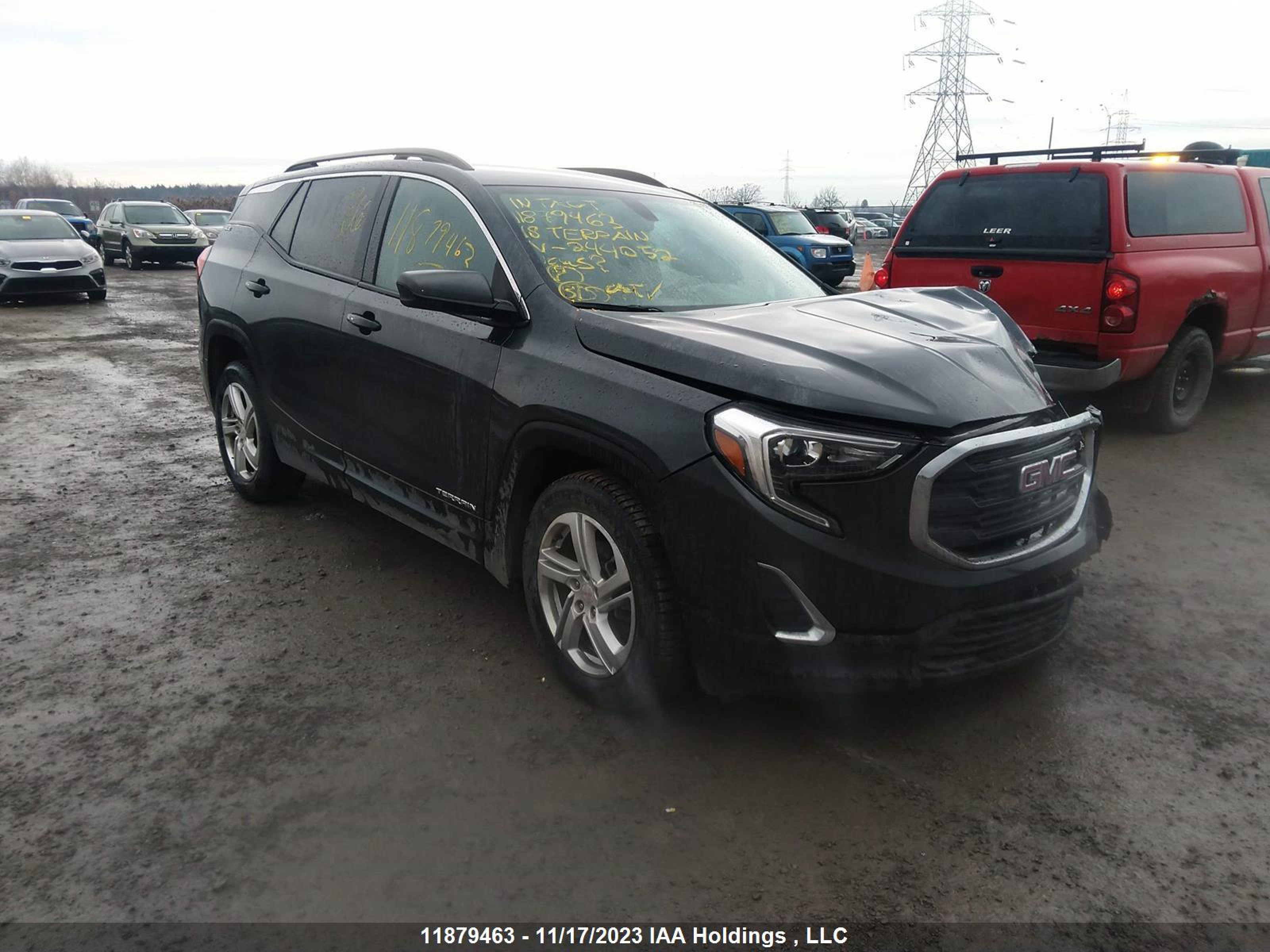 gmc terrain 2018 3gkaltev6jl244052