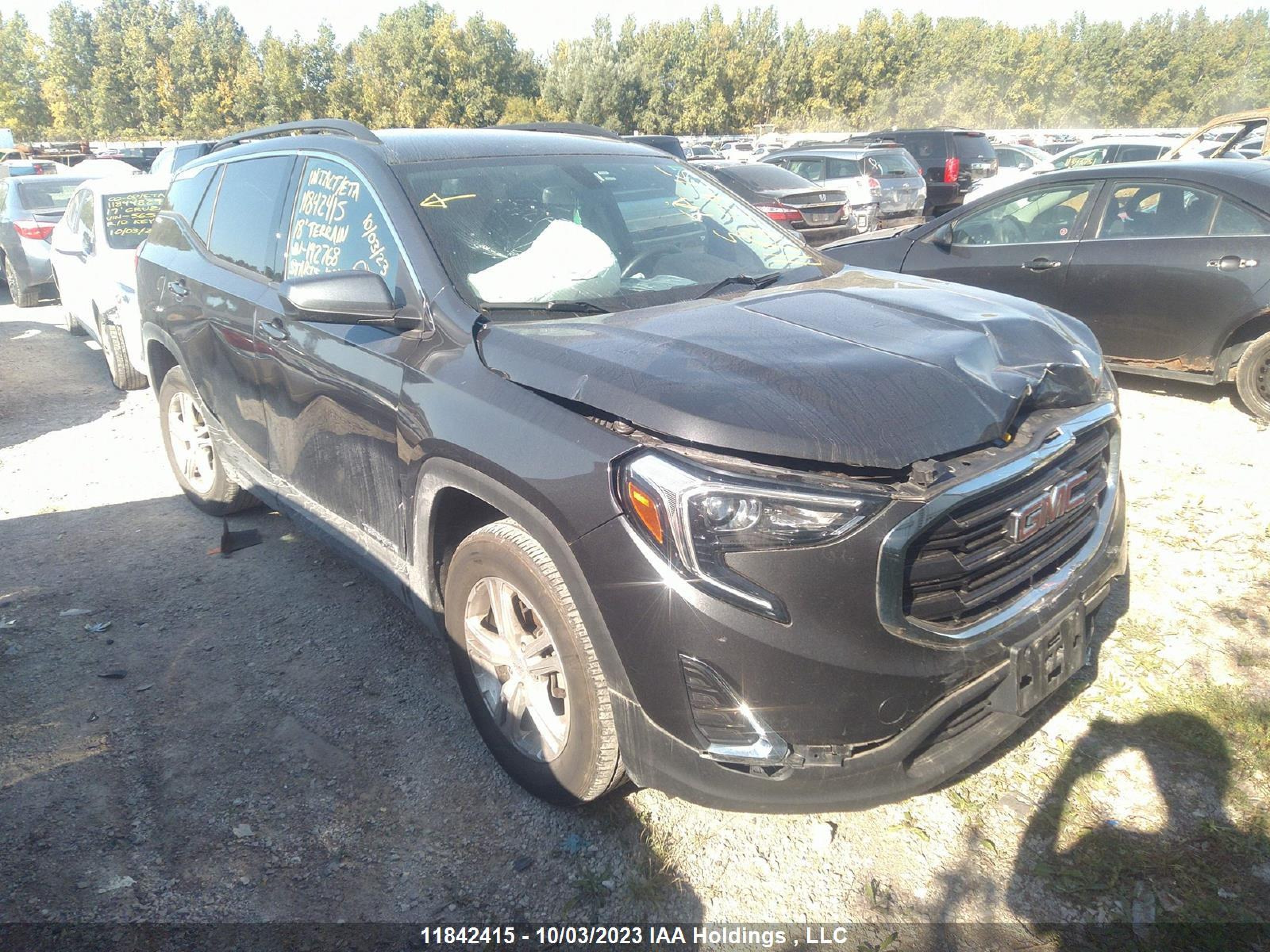 gmc terrain 2018 3gkaltev7jl192768