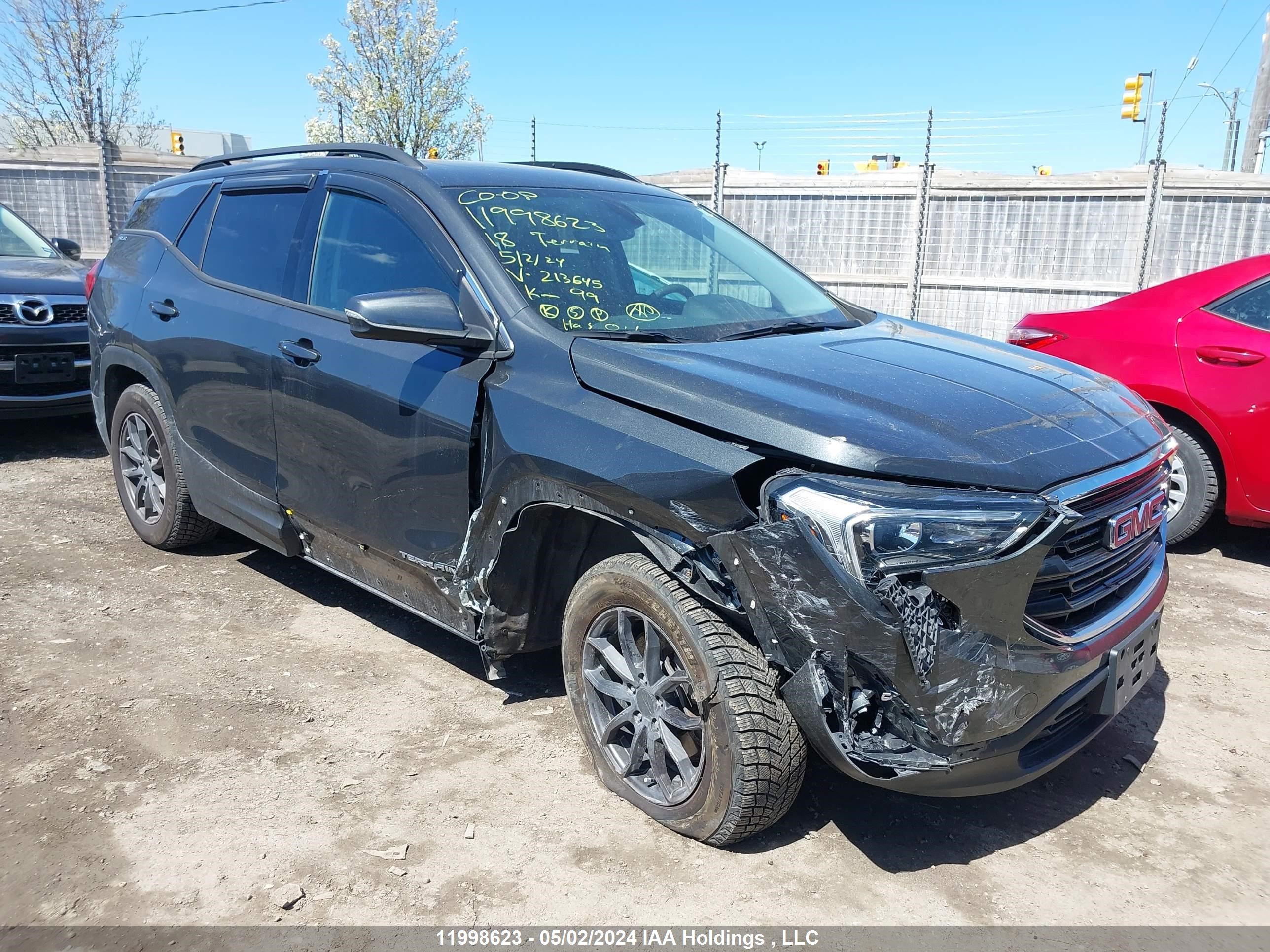 gmc terrain 2018 3gkaltex8jl213645