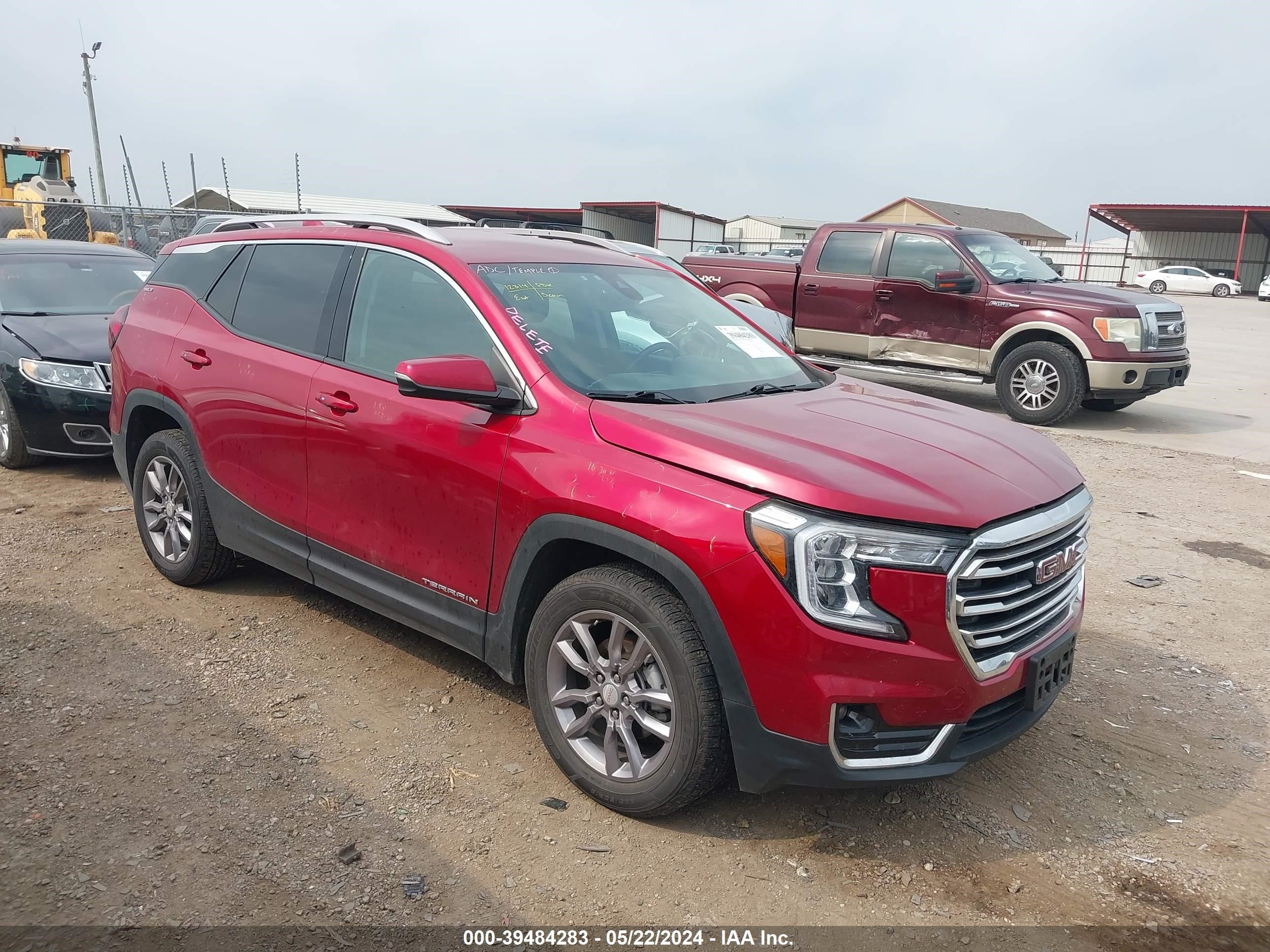 gmc terrain 2022 3gkalvev4nl104485