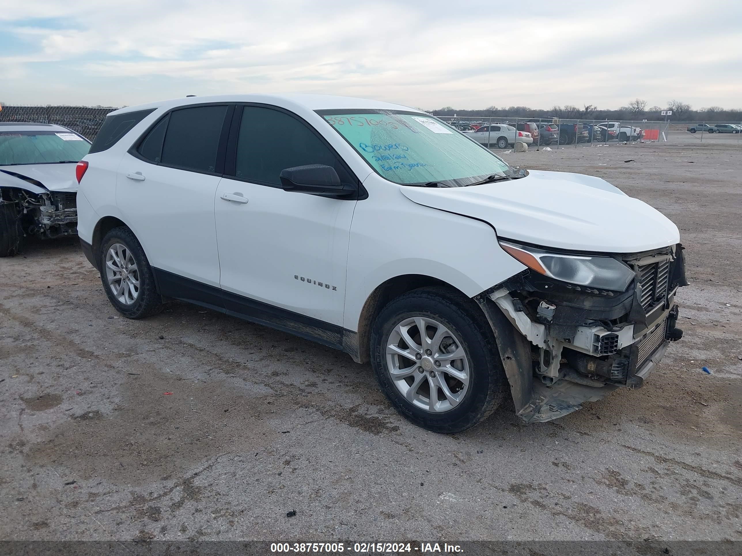 chevrolet equinox 2018 3gnaxhev6js554230