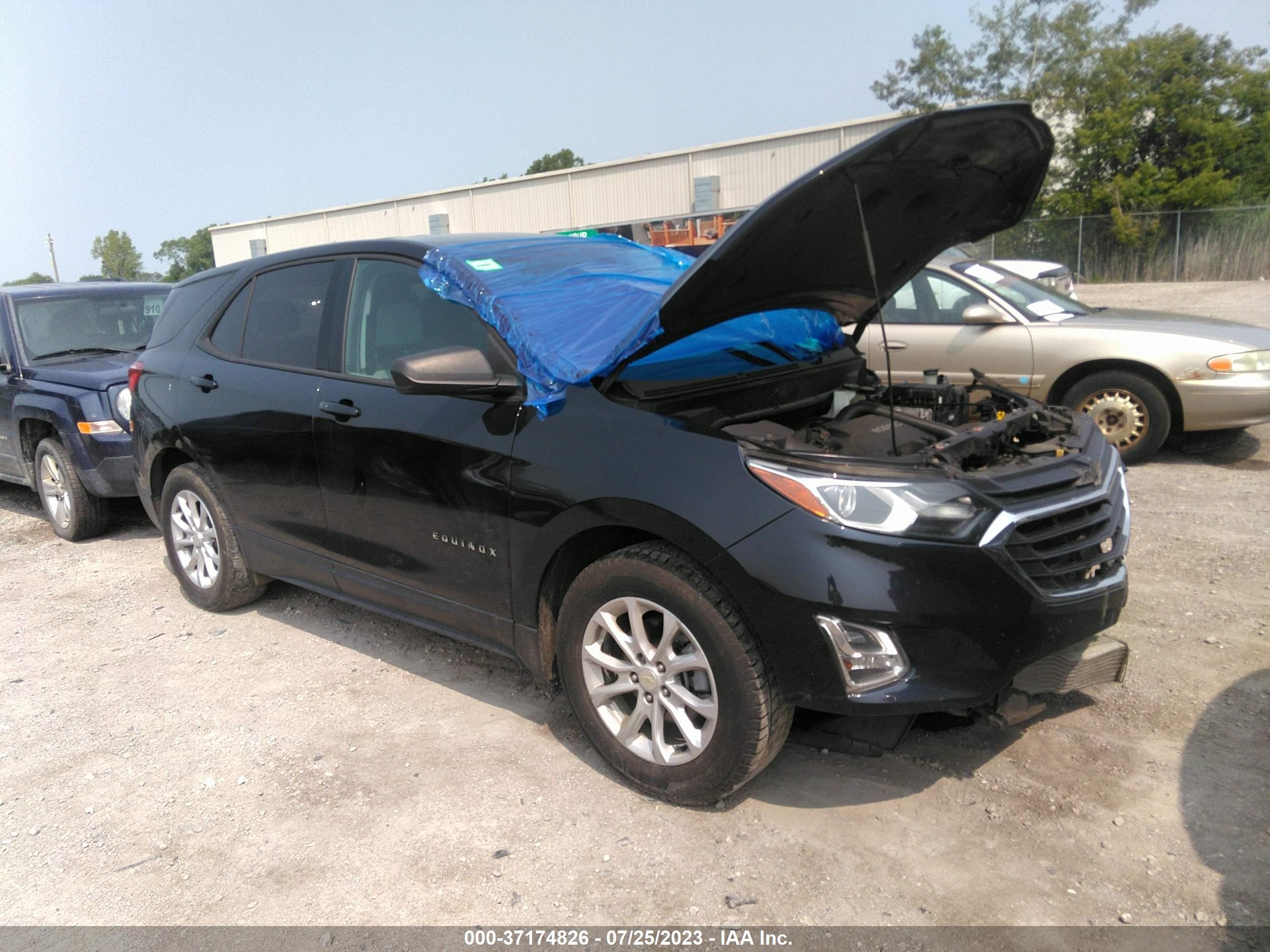 chevrolet equinox 2020 3gnaxhev7ls583030