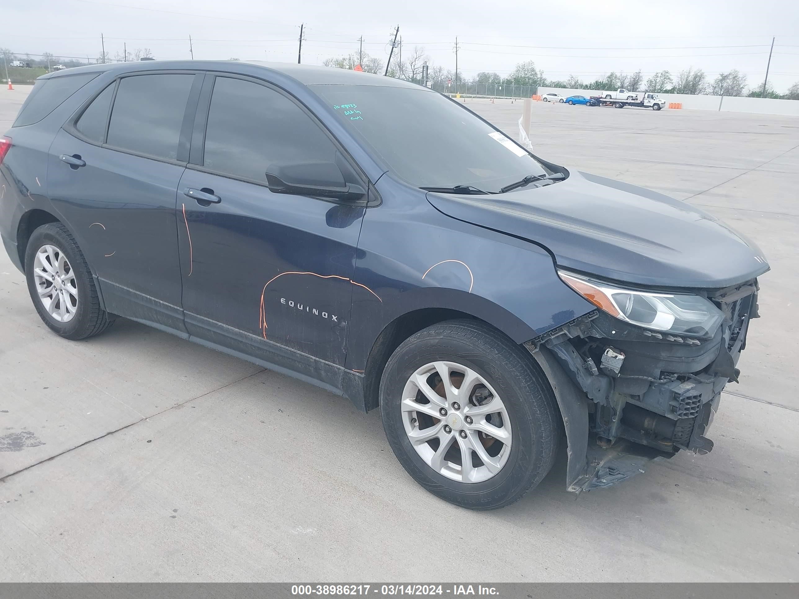 chevrolet equinox 2018 3gnaxhev8js554777