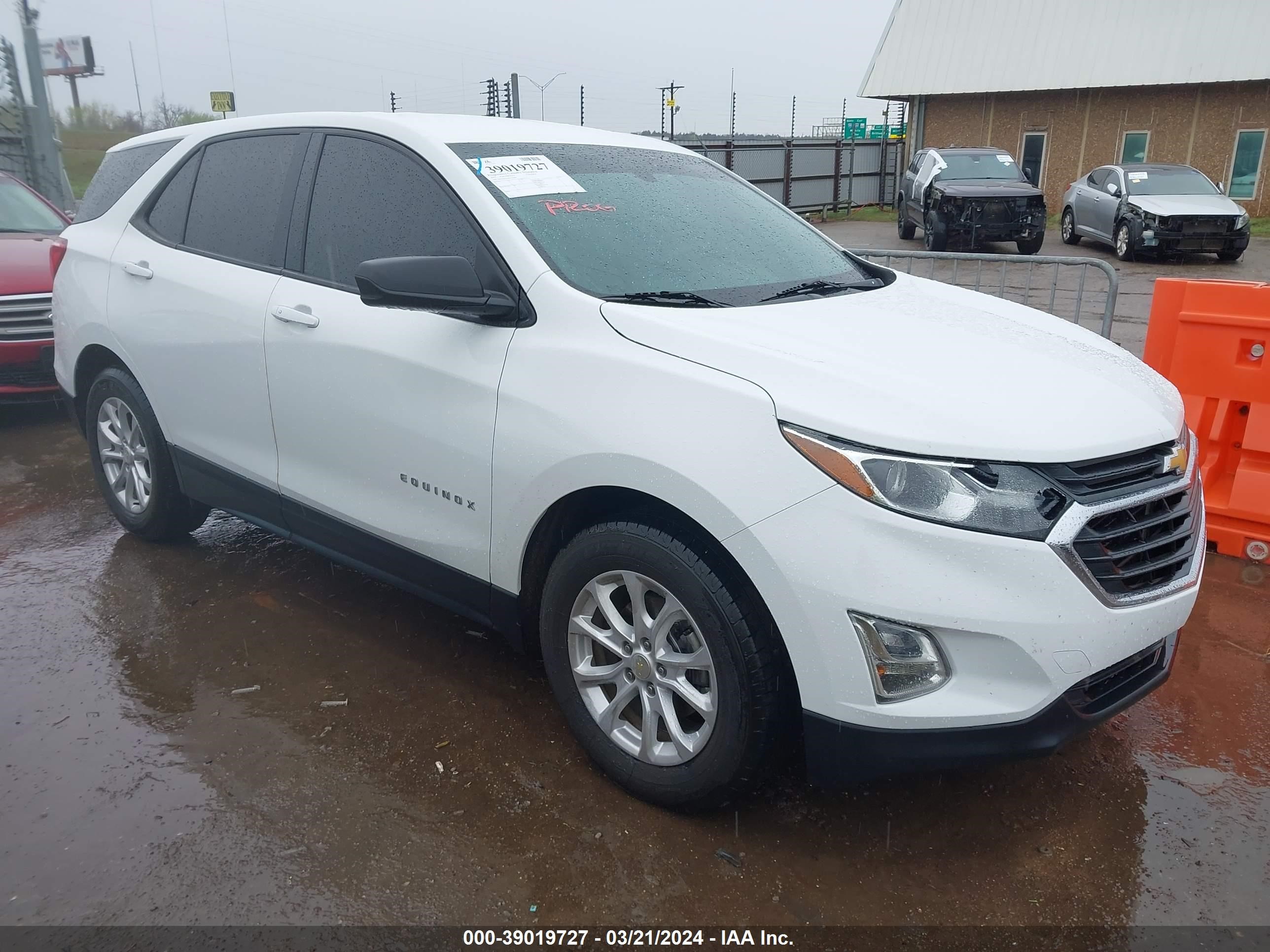 chevrolet equinox 2019 3gnaxhev9ks529498