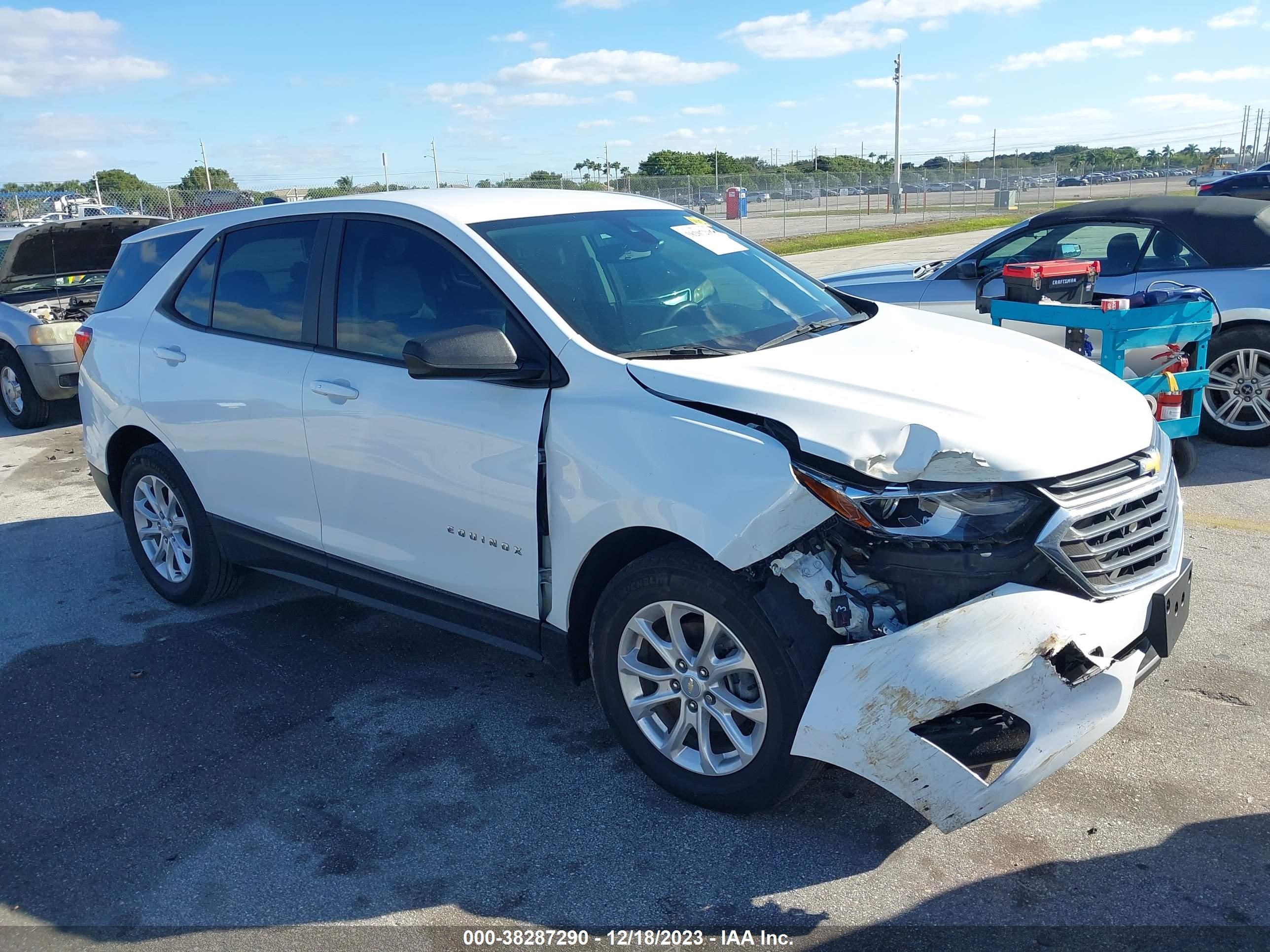 chevrolet equinox 2020 3gnaxhev9ls666054