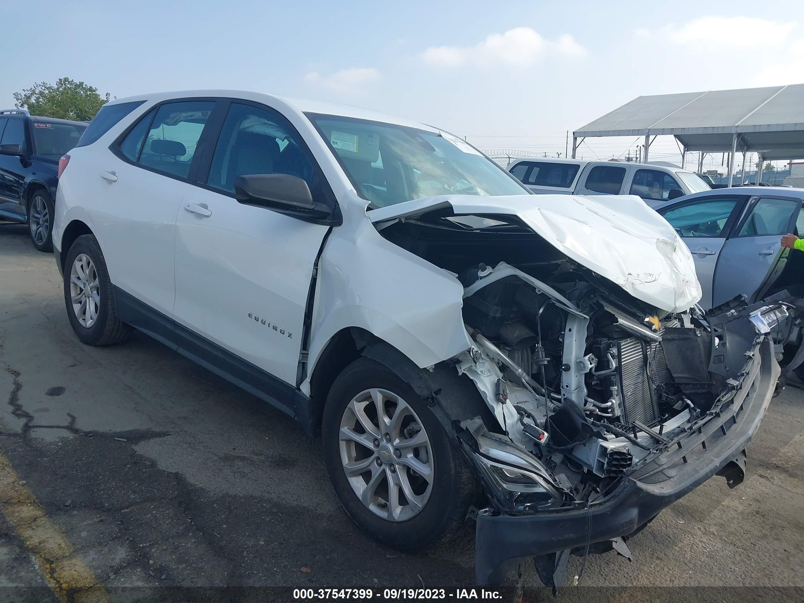 chevrolet equinox 2020 3gnaxhevxls539944