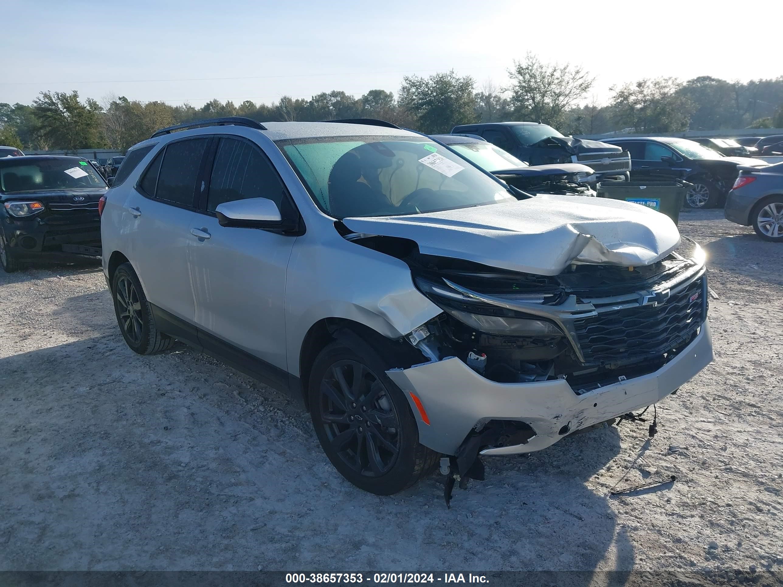 chevrolet equinox 2022 3gnaxmev7ns154627