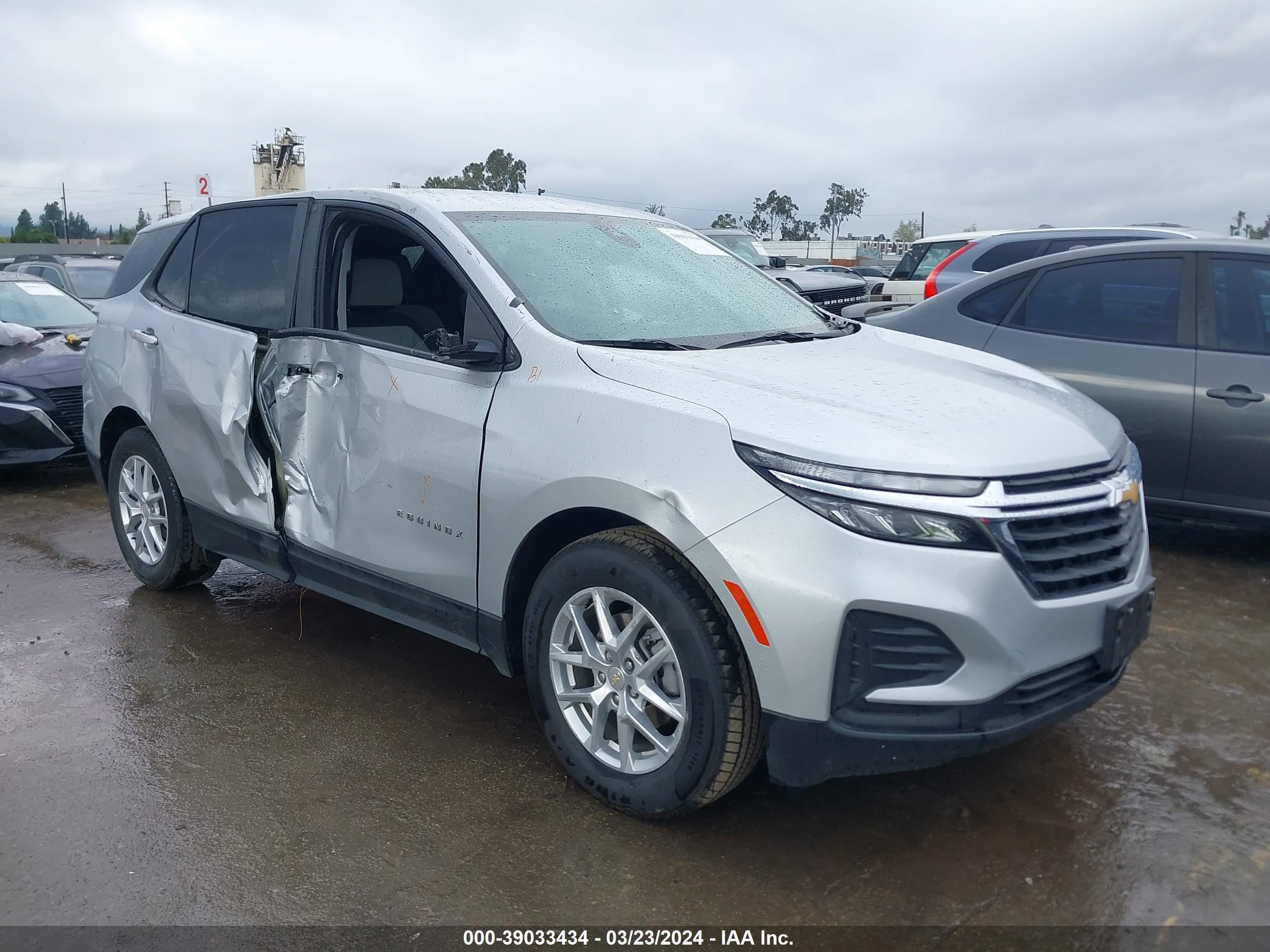 chevrolet equinox 2022 3gnaxsev3ns150076