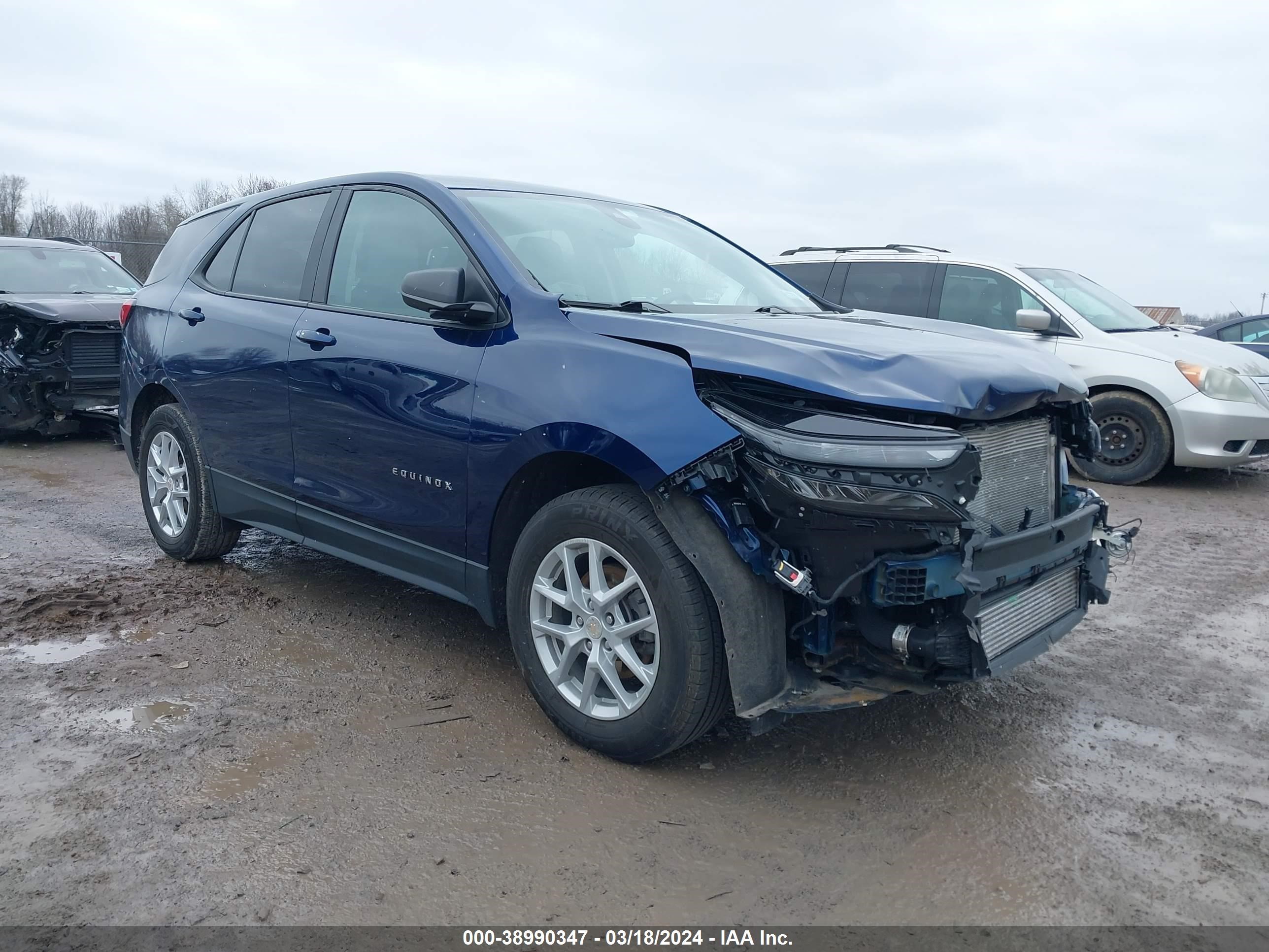 chevrolet equinox 2022 3gnaxsev6ns166501