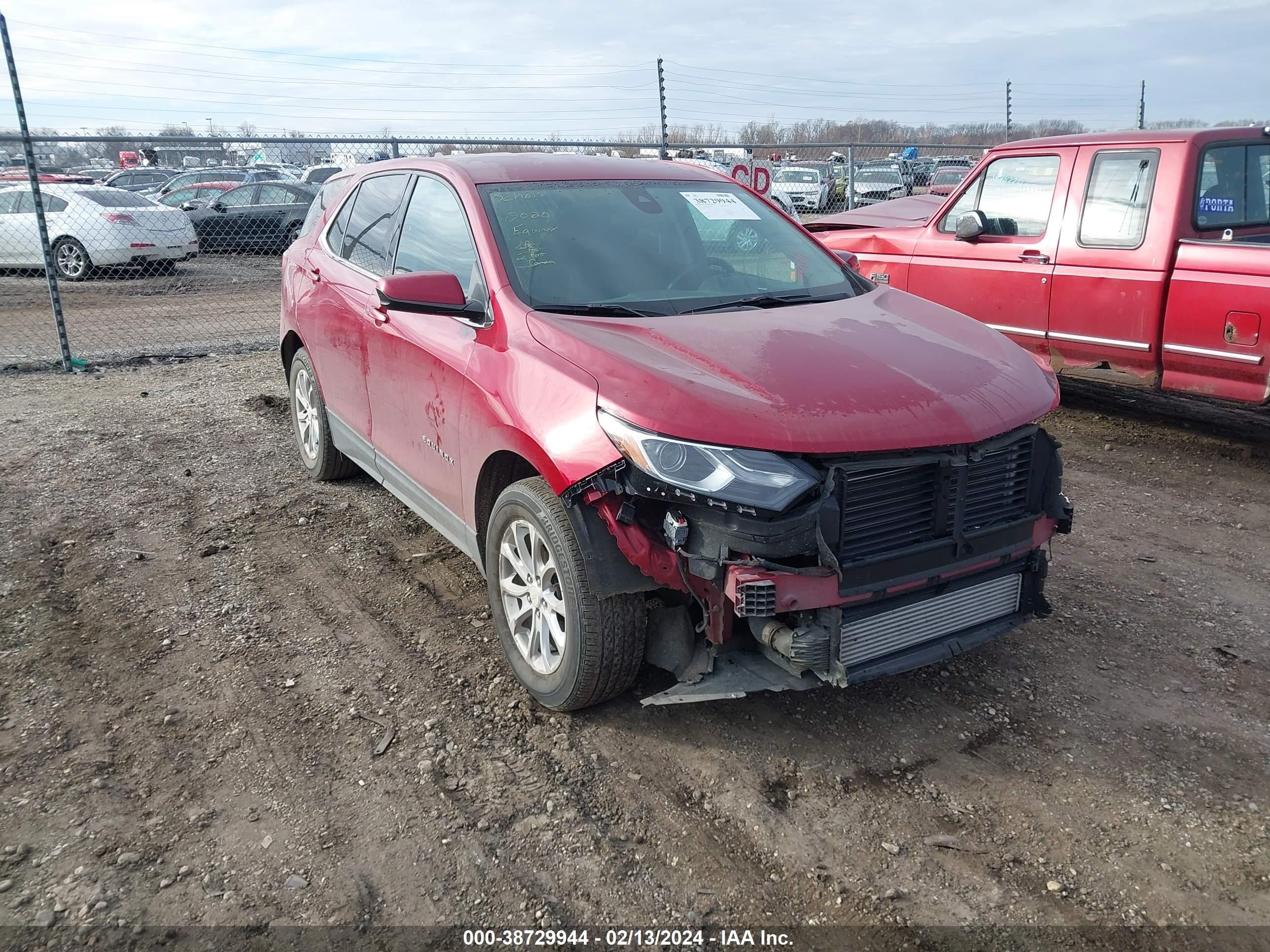 chevrolet equinox 2020 3gnaxuev0ls613185