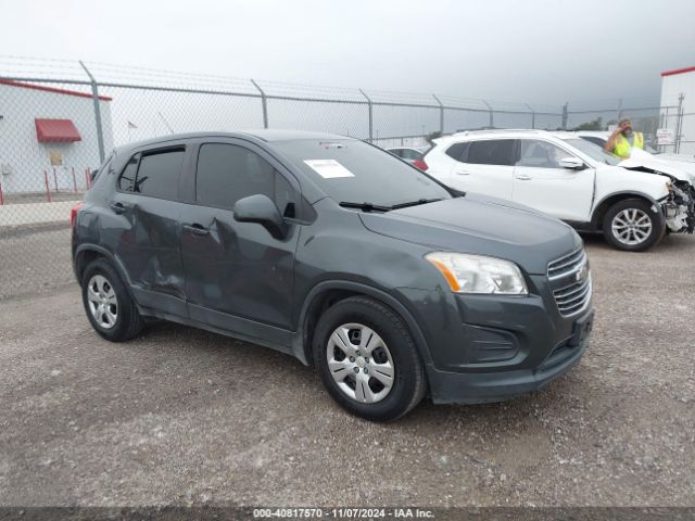 chevrolet trax 2016 3gncjksb0gl126514