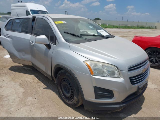 chevrolet trax 2016 3gncjksb0gl254929