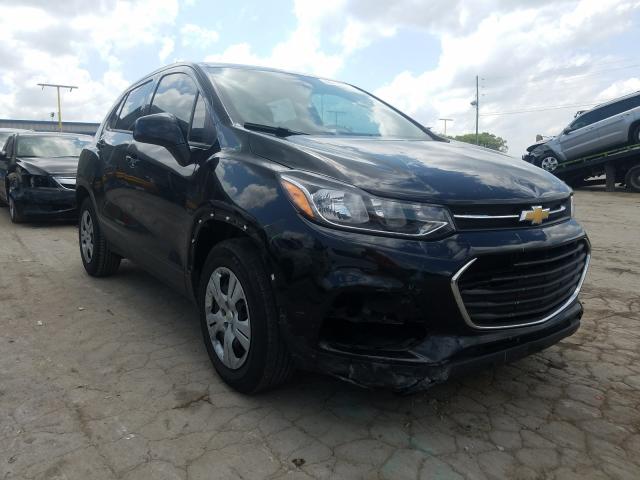 chevrolet trax ls 2018 3gncjksb0jl209559