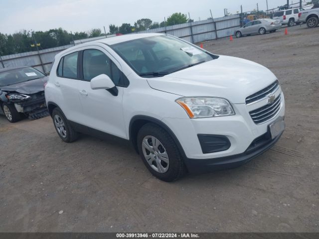 chevrolet trax 2016 3gncjksb1gl272744