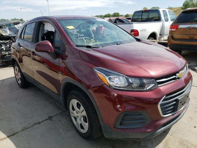 chevrolet trax ls 2017 3gncjksb1hl275161