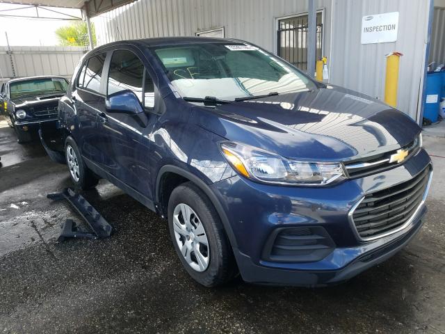 chevrolet trax ls 2018 3gncjksb1jl339849