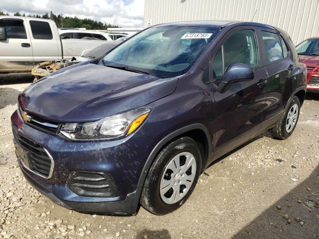 chevrolet trax ls 2019 3gncjksb1kl111416