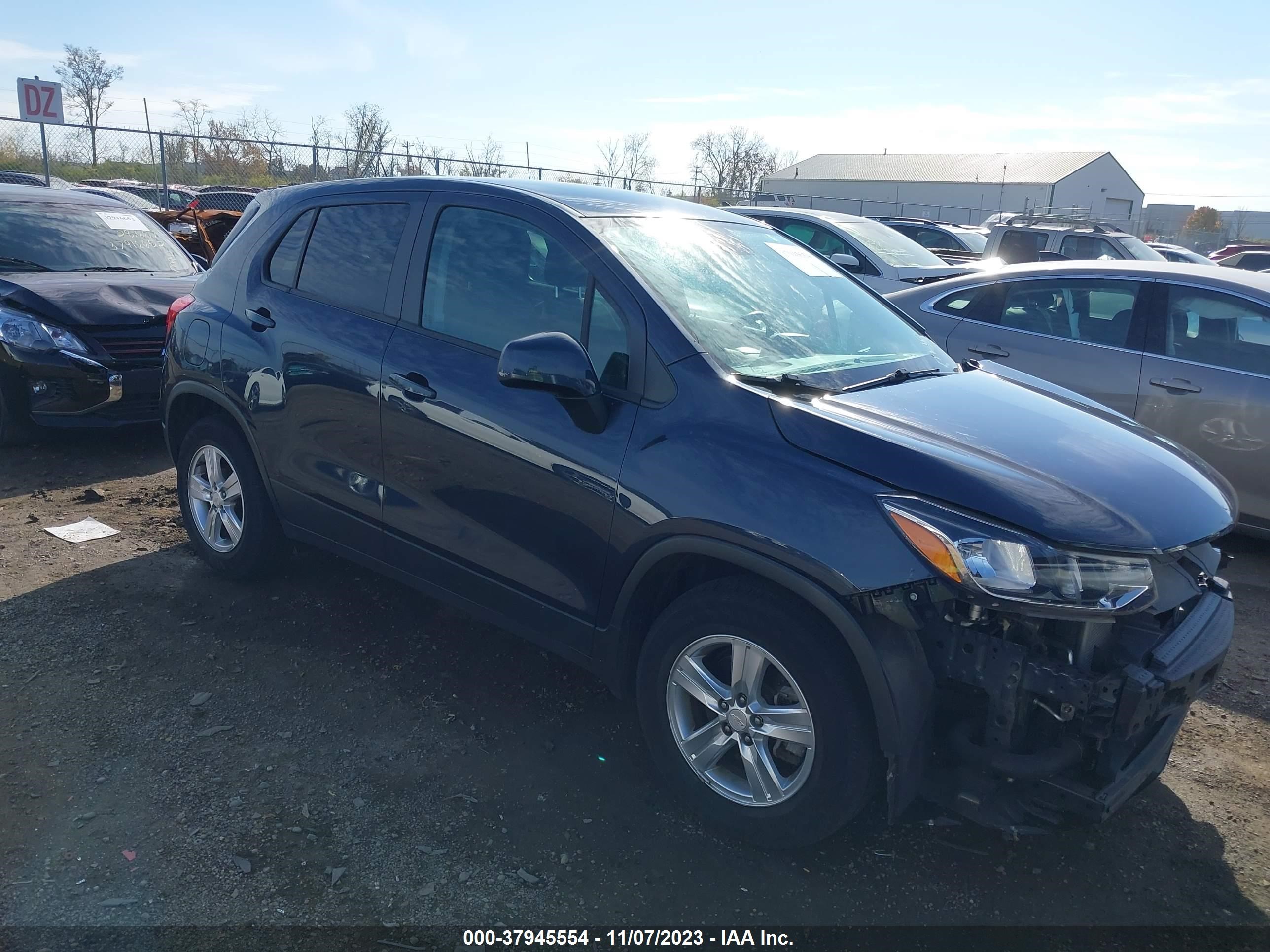 chevrolet trax 2019 3gncjksb1kl272378