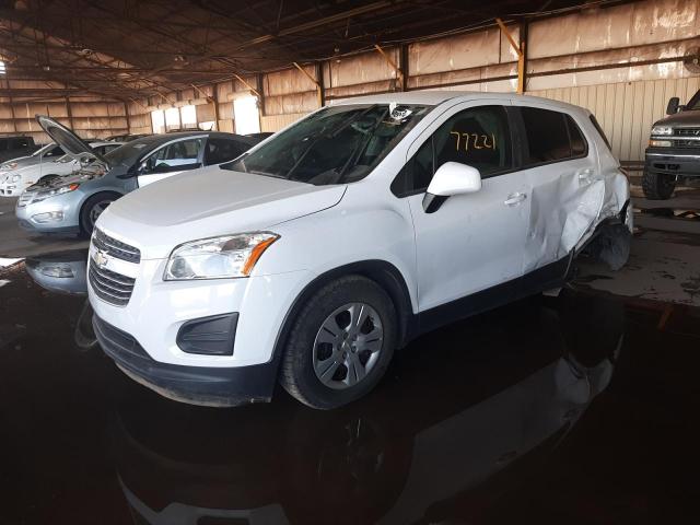 chevrolet trax ls 2016 3gncjksb2gl279010