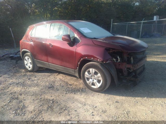 chevrolet trax 2017 3gncjksb2hl259034