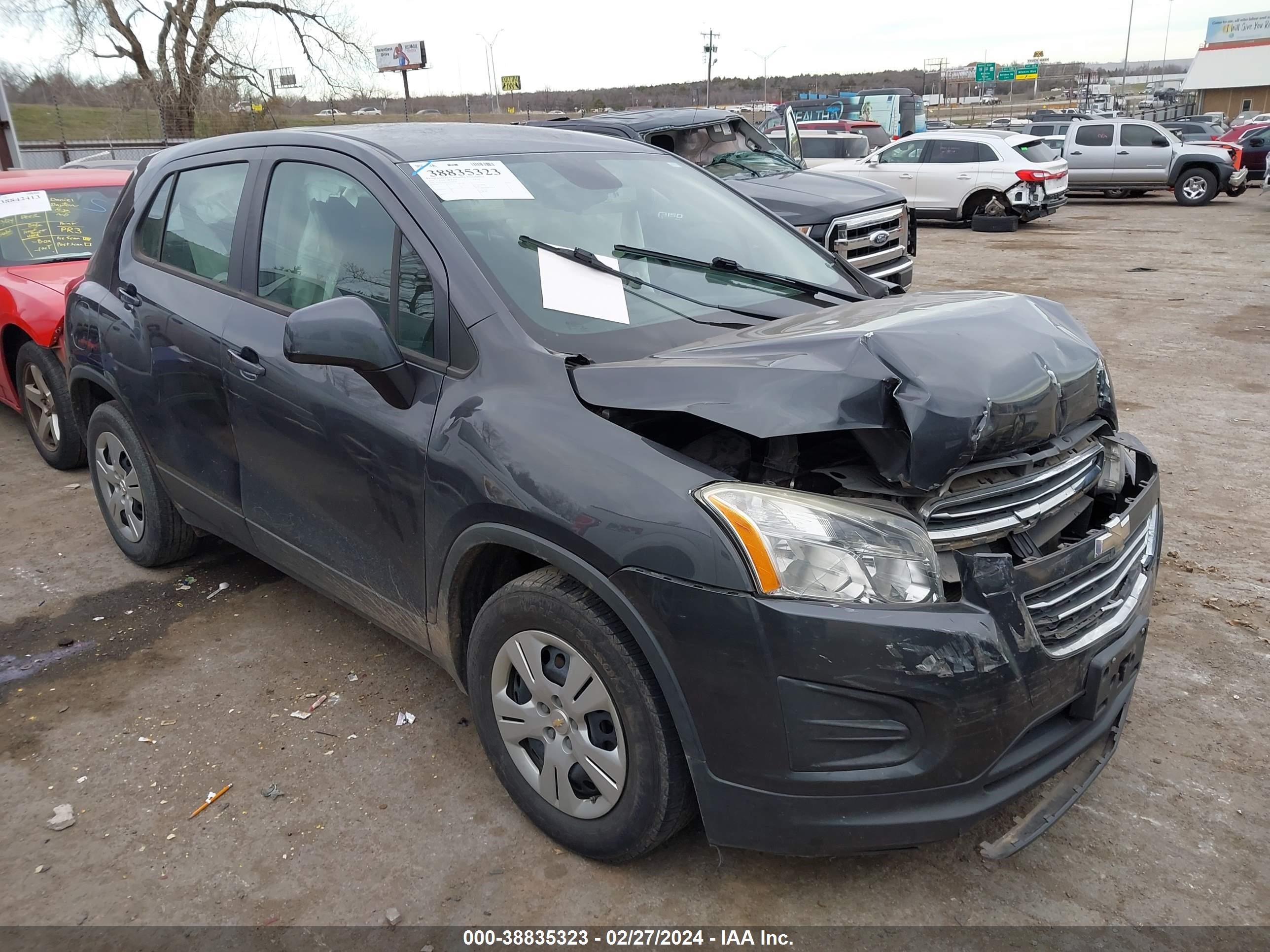 chevrolet trax 2016 3gncjksb3gl218779