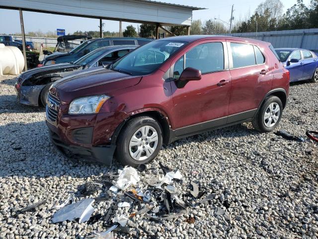 chevrolet trax ls 2016 3gncjksb4gl256392