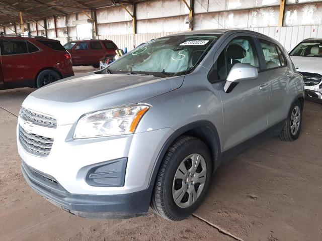 chevrolet trax ls 2016 3gncjksb5gl226883