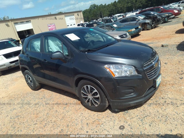 chevrolet trax 2016 3gncjksb5gl249208