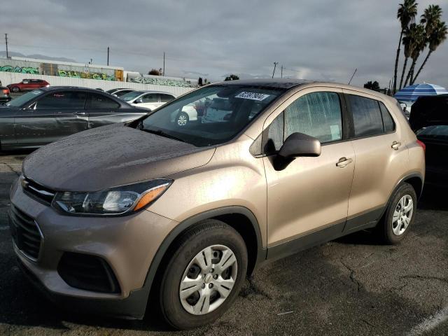 chevrolet trax ls 2018 3gncjksb5jl167874