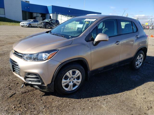 chevrolet trax ls 2018 3gncjksb5jl401625