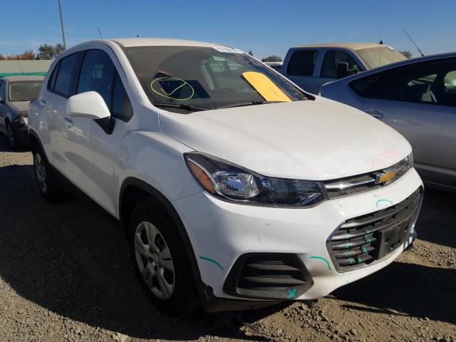 chevrolet trax ls 2019 3gncjksb5kl168394