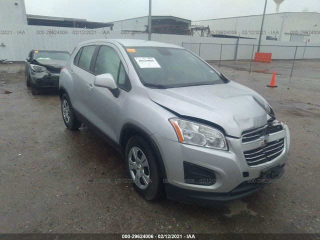 chevrolet trax 2016 3gncjksb6gl279768