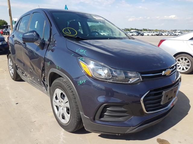 chevrolet trax ls 2018 3gncjksb6jl207699