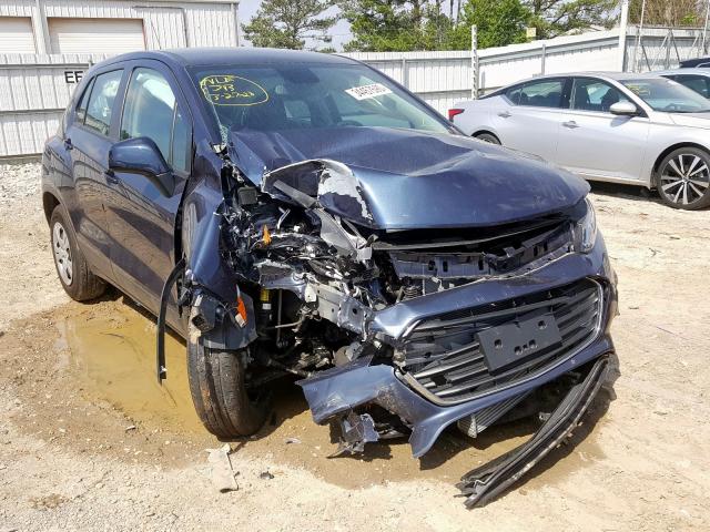 chevrolet trax ls 2018 3gncjksb6jl372698