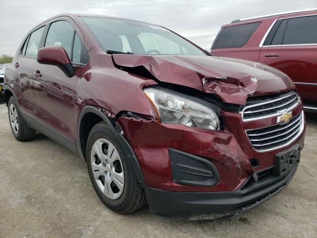 chevrolet trax ls 2016 3gncjksb7gl257861